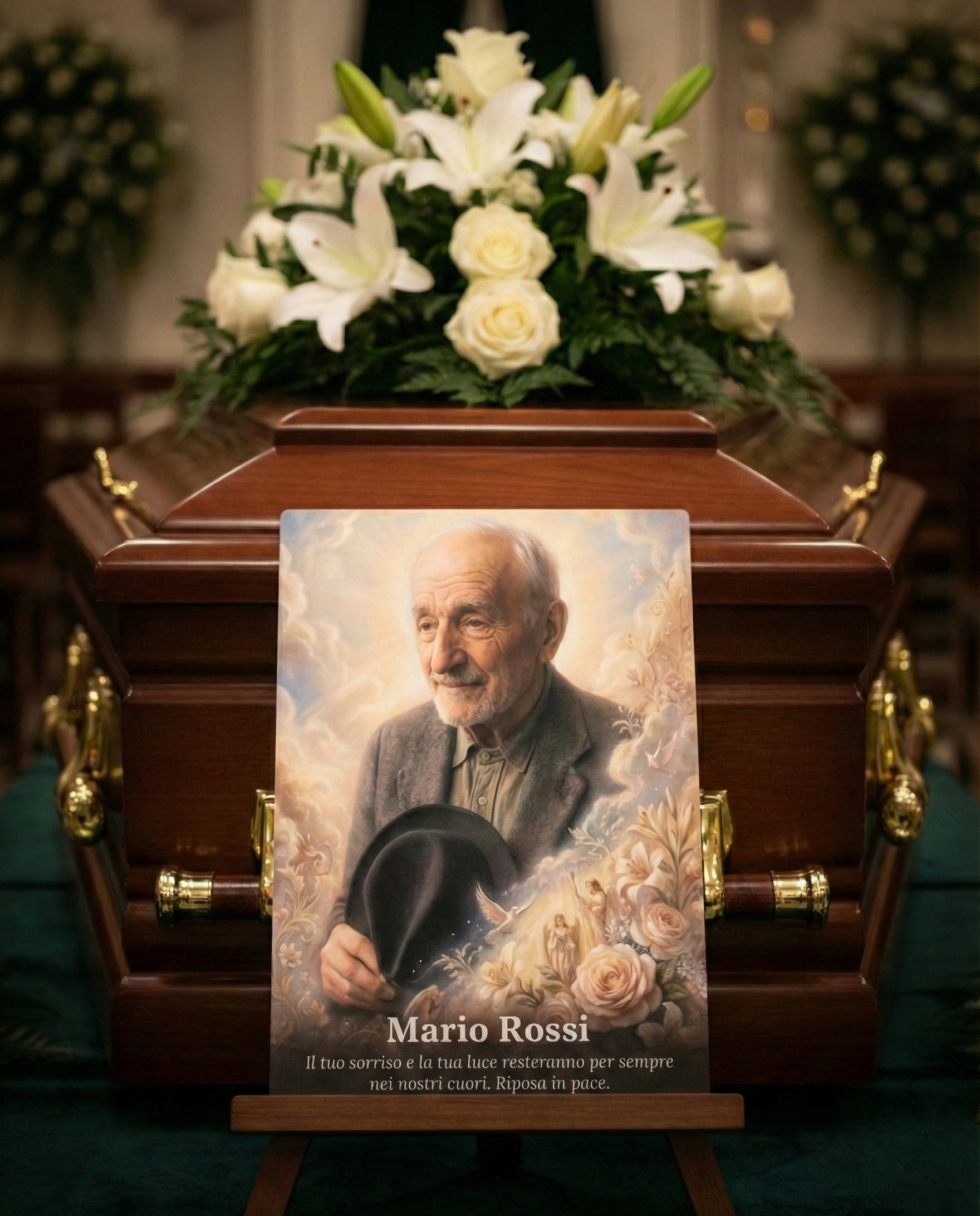 Esempio Targa su Cassa